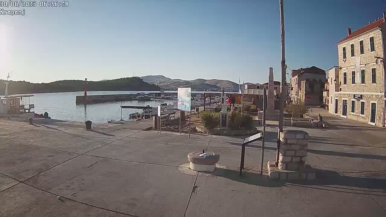 Krapanj Village & Brodarica Coast Live Cam - Sibenik, Sibenik-Knin, Croatia