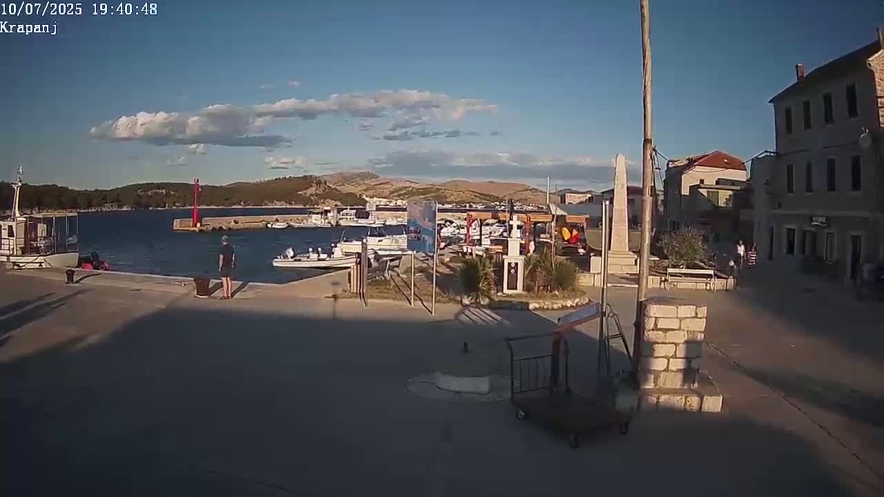 Krapanj Village & Brodarica Coast Live Cam - Sibenik, Sibenik-Knin, Croatia