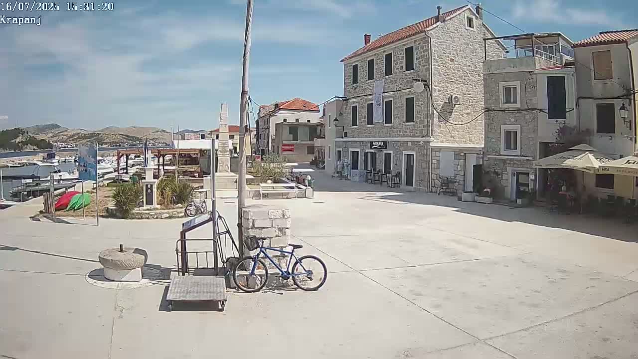 Krapanj Village & Brodarica Coast Live Cam - Sibenik, Sibenik-Knin, Croatia
