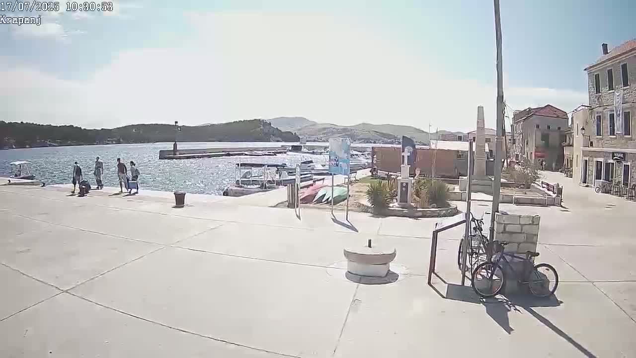 Krapanj Village & Brodarica Coast Live Cam - Sibenik, Sibenik-Knin, Croatia