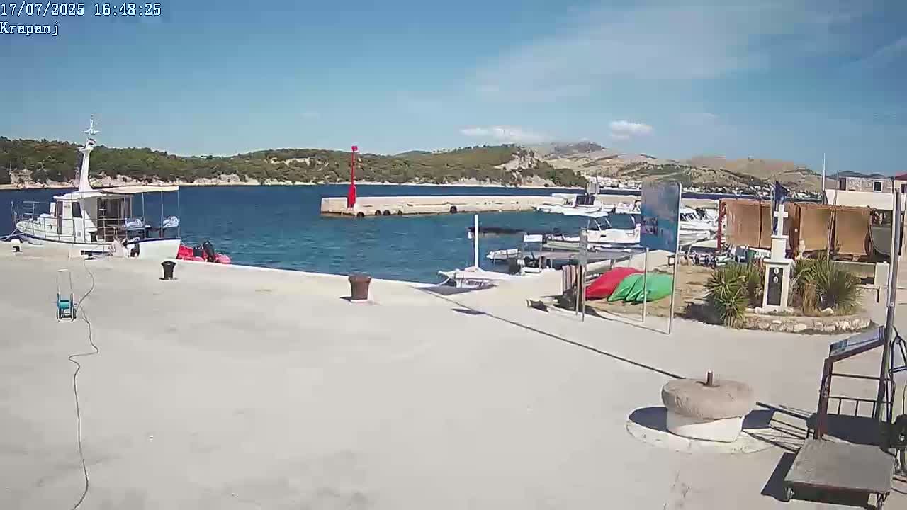 Krapanj Village & Brodarica Coast Live Cam - Sibenik, Sibenik-Knin, Croatia