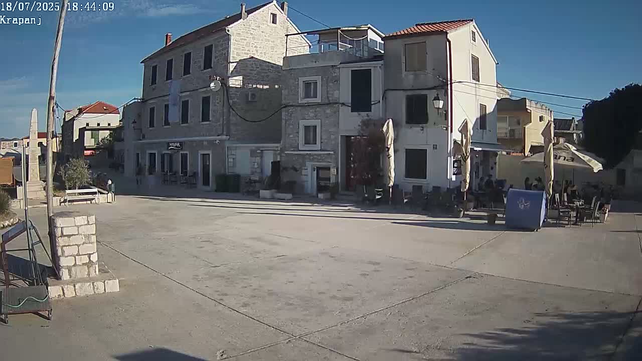 Krapanj Village & Brodarica Coast Live Cam - Sibenik, Sibenik-Knin, Croatia