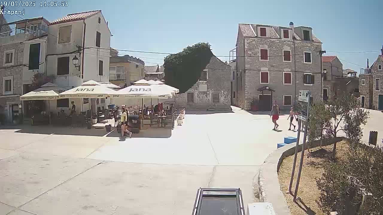Krapanj Village & Brodarica Coast Live Cam - Sibenik, Sibenik-Knin, Croatia