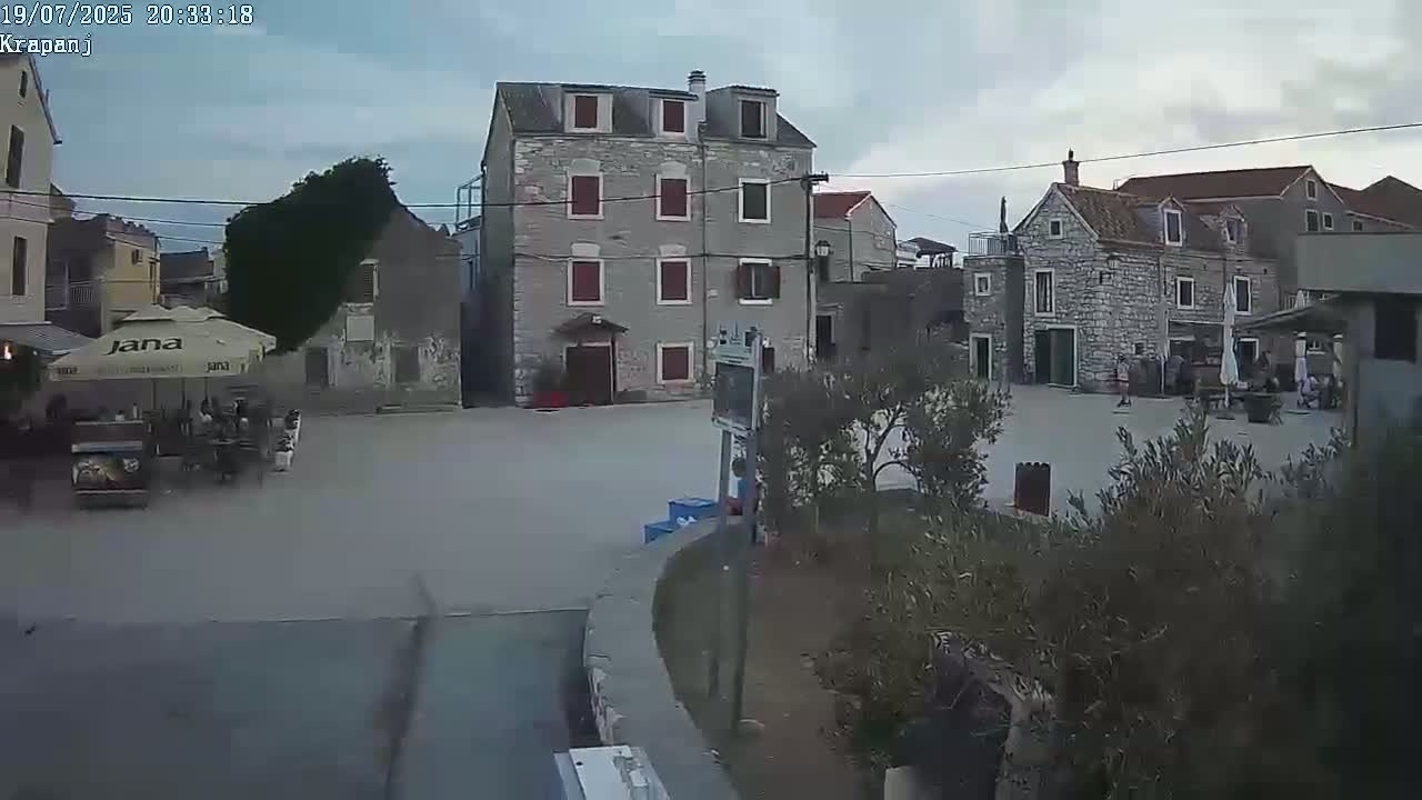 Krapanj Village & Brodarica Coast Live Cam - Sibenik, Sibenik-Knin, Croatia