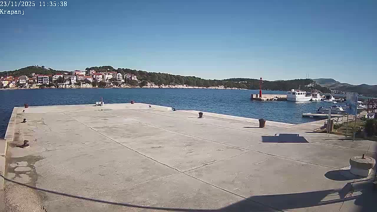 Krapanj Village & Brodarica Coast Live Cam - Sibenik, Sibenik-Knin, Croatia