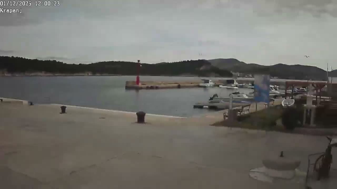 Krapanj Village & Brodarica Coast Live Cam - Sibenik, Sibenik-Knin, Croatia