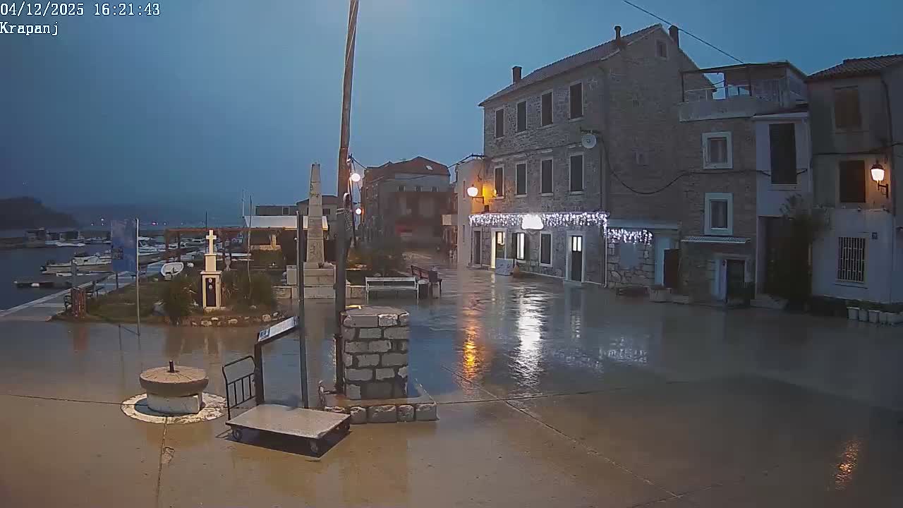Krapanj Village & Brodarica Coast Live Cam - Sibenik, Sibenik-Knin, Croatia