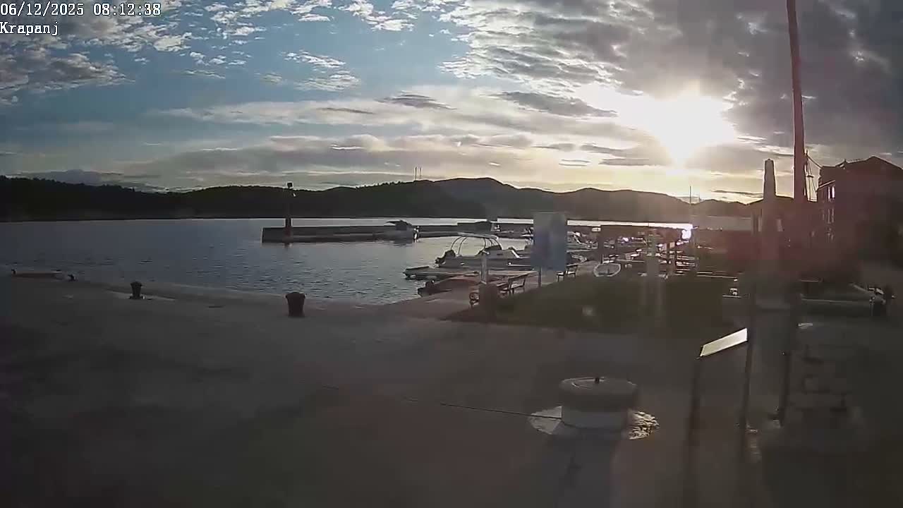 Krapanj Village & Brodarica Coast Live Cam - Sibenik, Sibenik-Knin, Croatia