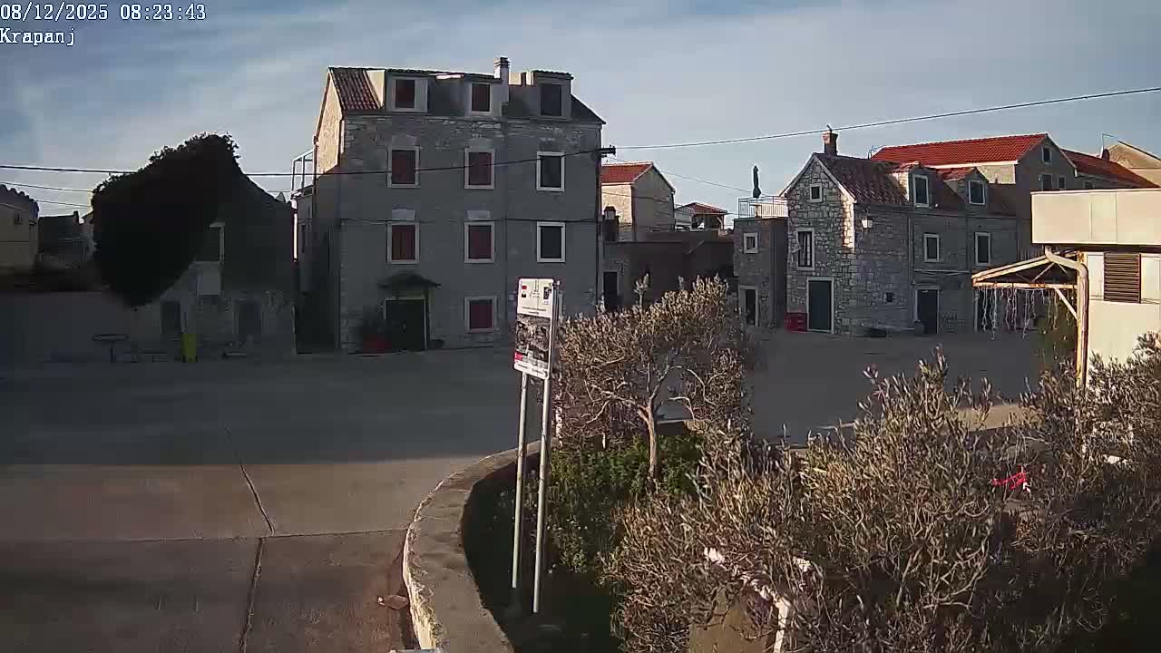 Krapanj Village & Brodarica Coast Live Cam - Sibenik, Sibenik-Knin, Croatia