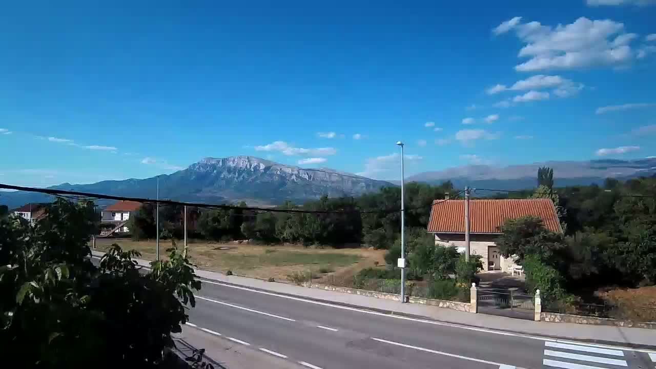  Dinara Mountain from Kijevo  Panaromic Live Cam -   Kijevo, Sbenik-Knin, Croatia