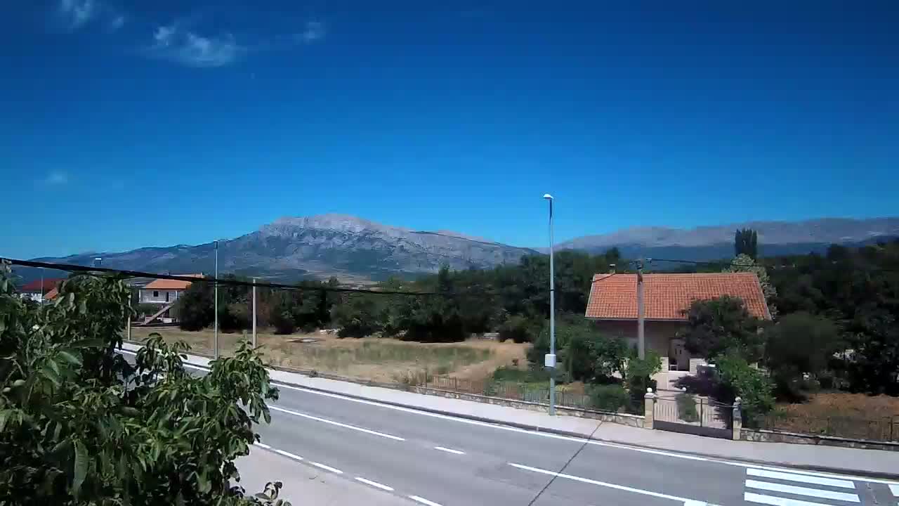  Dinara Mountain from Kijevo  Panaromic Live Cam -   Kijevo, Sbenik-Knin, Croatia