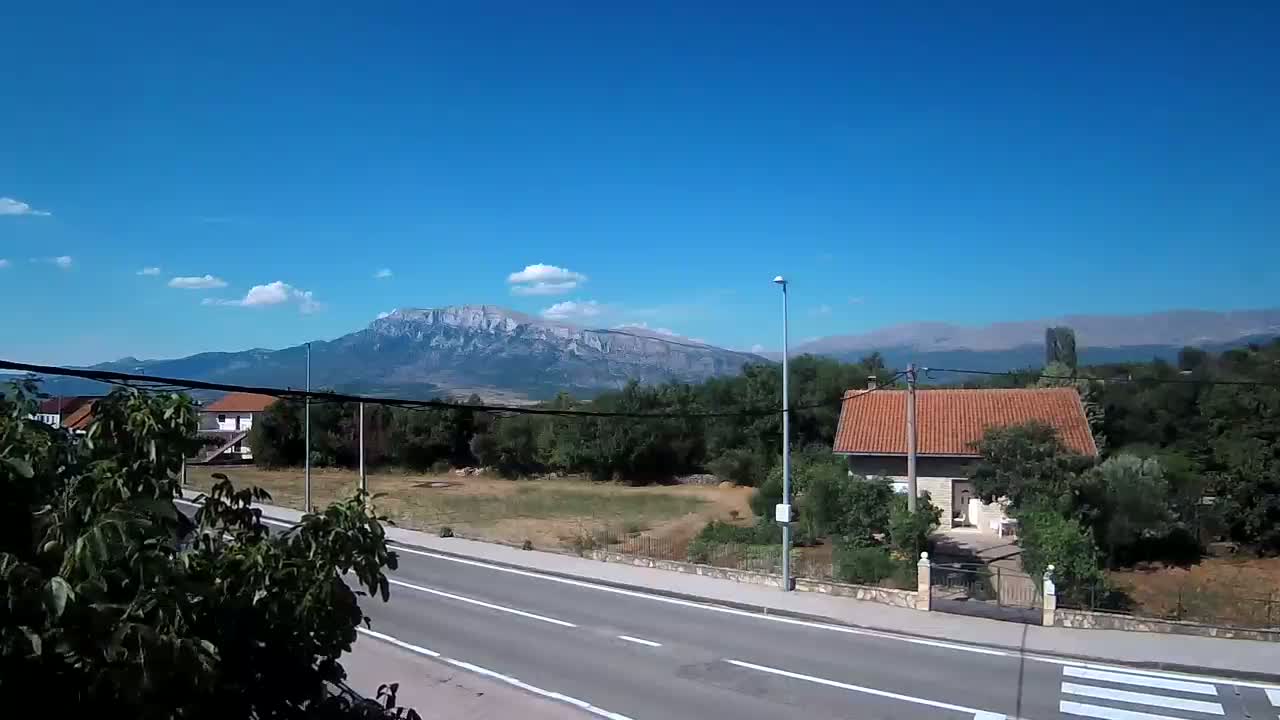  Dinara Mountain from Kijevo  Panaromic Live Cam -   Kijevo, Sbenik-Knin, Croatia