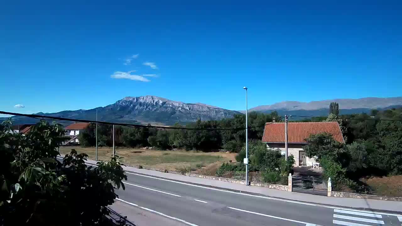 Dinara Mountain from Kijevo  Panaromic Live Cam -   Kijevo, Sbenik-Knin, Croatia