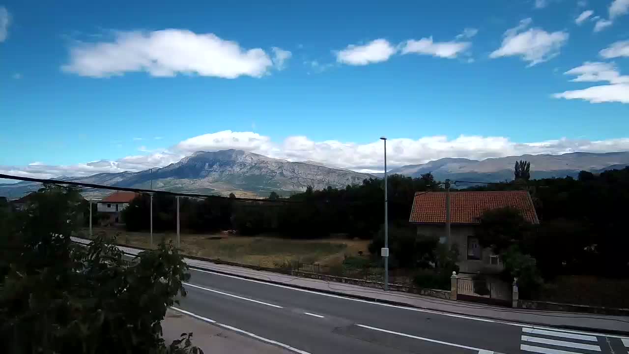  Dinara Mountain from Kijevo  Panaromic Live Cam -   Kijevo, Sbenik-Knin, Croatia