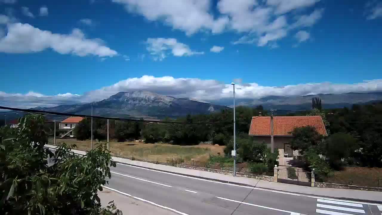  Dinara Mountain from Kijevo  Panaromic Live Cam -   Kijevo, Sbenik-Knin, Croatia