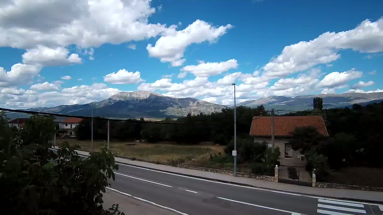  Dinara Mountain from Kijevo  Panaromic Live Cam -   Kijevo, Sbenik-Knin, Croatia