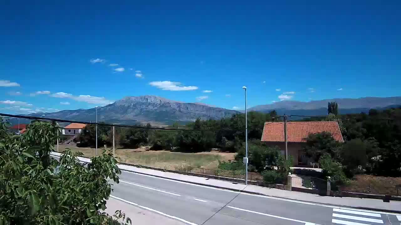 Dinara Mountain from Kijevo  Panaromic Live Cam -   Kijevo, Sbenik-Knin, Croatia