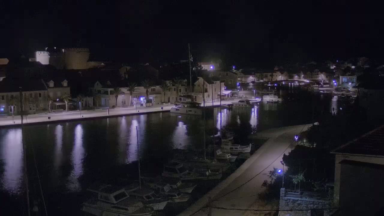 Otok Hvar Island ,Vrboska Village & ACI Port Vrboska Live Cam - Vrboska, Jelsa, Split-Dalmatia, Croatia
