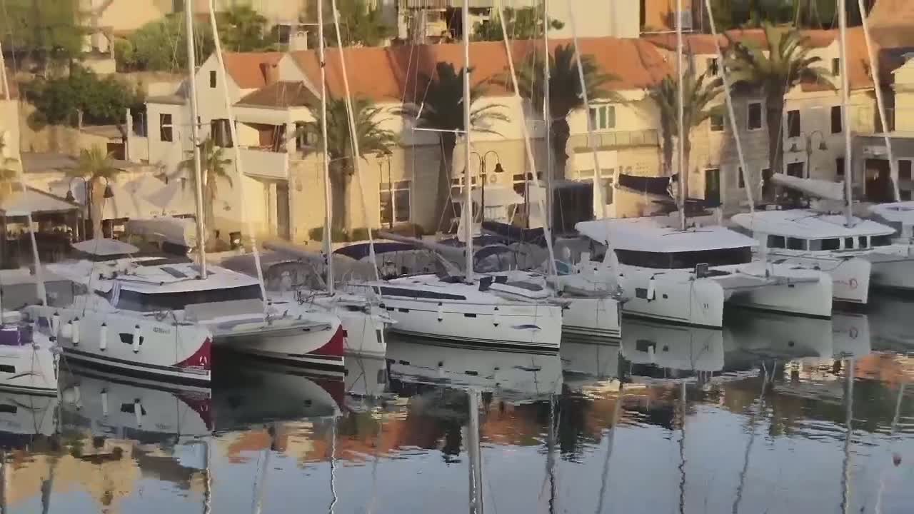 Otok Hvar Island ,Vrboska Village & ACI Port Vrboska Live Cam - Vrboska, Jelsa, Split-Dalmatia, Croatia