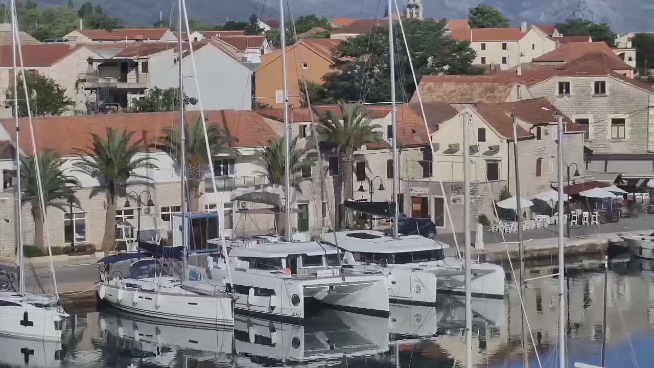 Otok Hvar Island ,Vrboska Village & ACI Port Vrboska Live Cam - Vrboska, Jelsa, Split-Dalmatia, Croatia