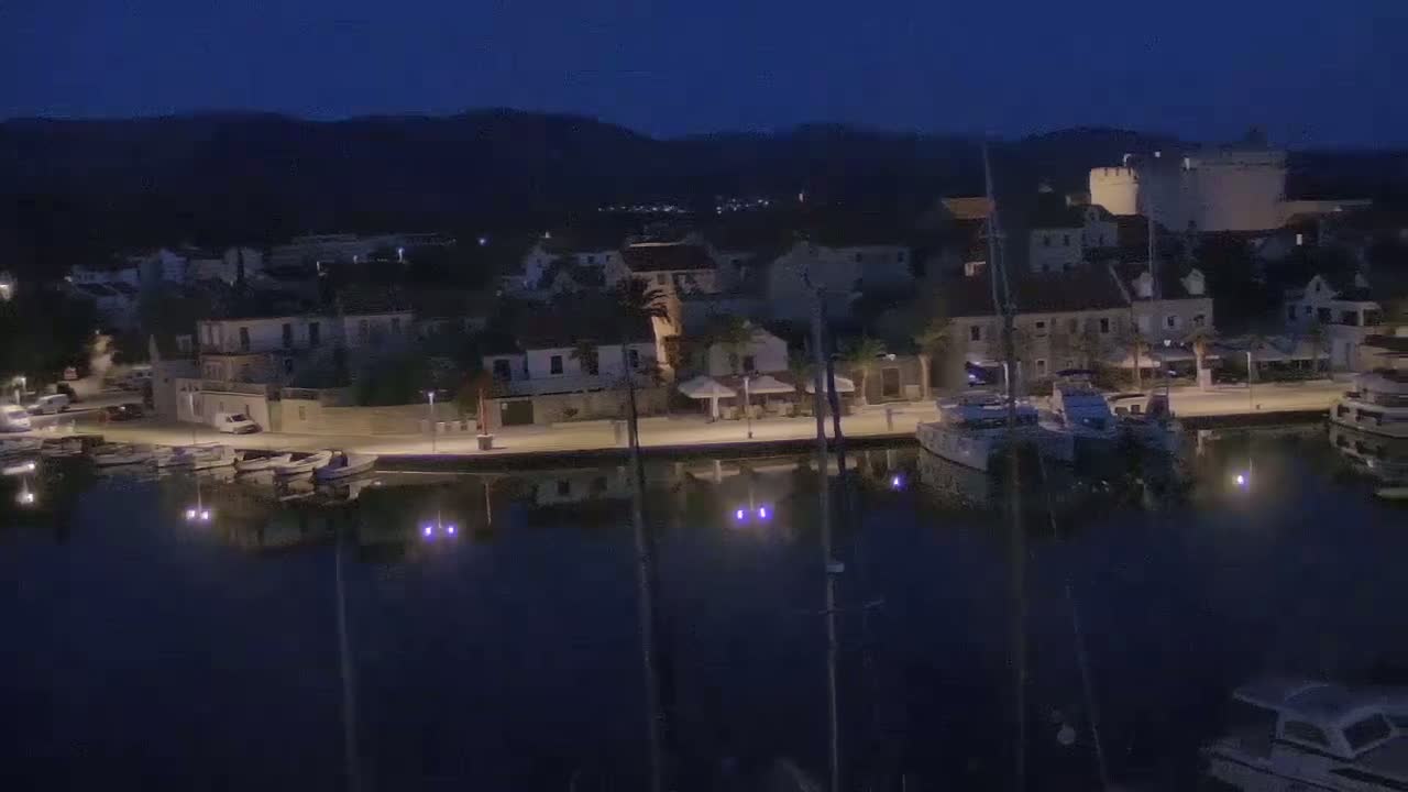 Otok Hvar Island ,Vrboska Village & ACI Port Vrboska Live Cam - Vrboska, Jelsa, Split-Dalmatia, Croatia