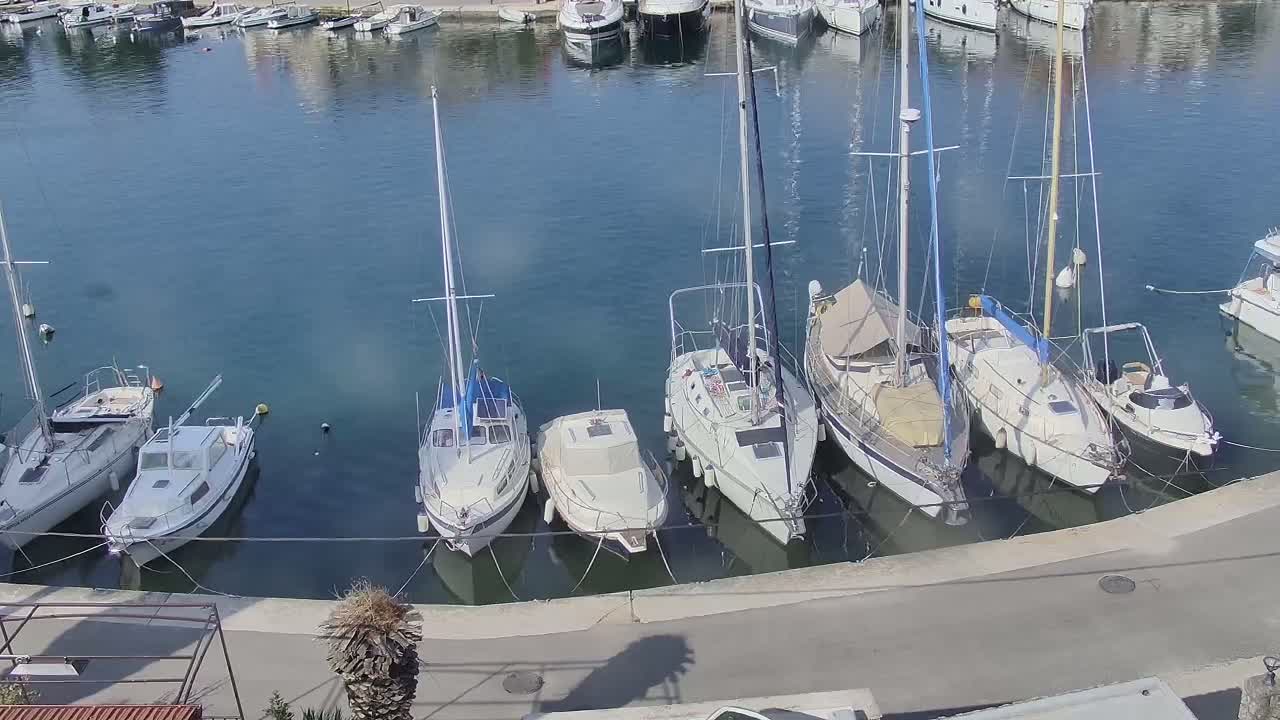 Otok Hvar Island ,Vrboska Village & ACI Port Vrboska Live Cam - Vrboska, Jelsa, Split-Dalmatia, Croatia