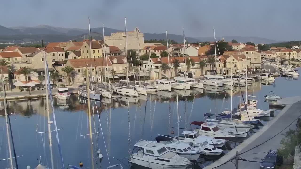 Otok Hvar Island ,Vrboska Village & ACI Port Vrboska Live Cam - Vrboska, Jelsa, Split-Dalmatia, Croatia