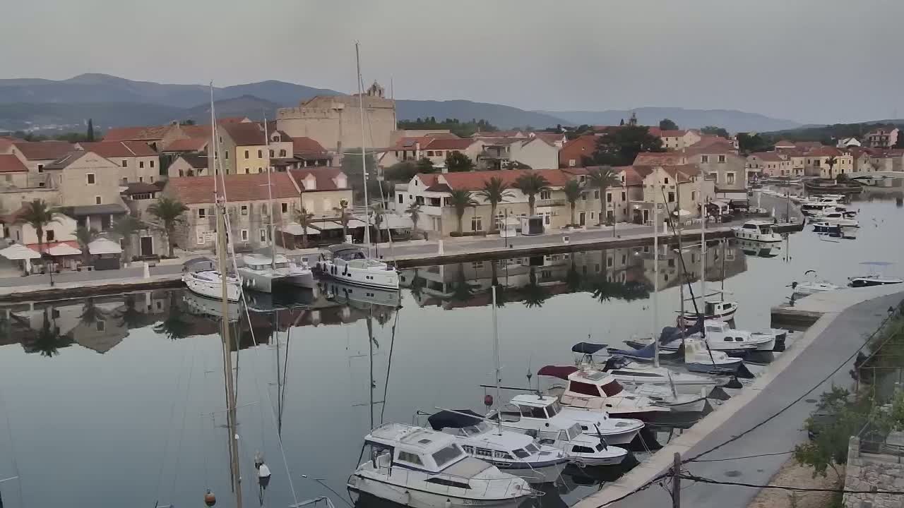 Otok Hvar Island ,Vrboska Village & ACI Port Vrboska Live Cam - Vrboska, Jelsa, Split-Dalmatia, Croatia