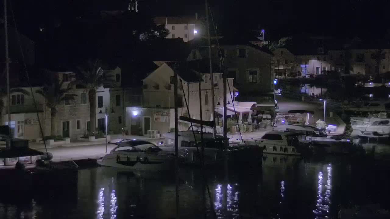 Otok Hvar Island ,Vrboska Village & ACI Port Vrboska Live Cam - Vrboska, Jelsa, Split-Dalmatia, Croatia