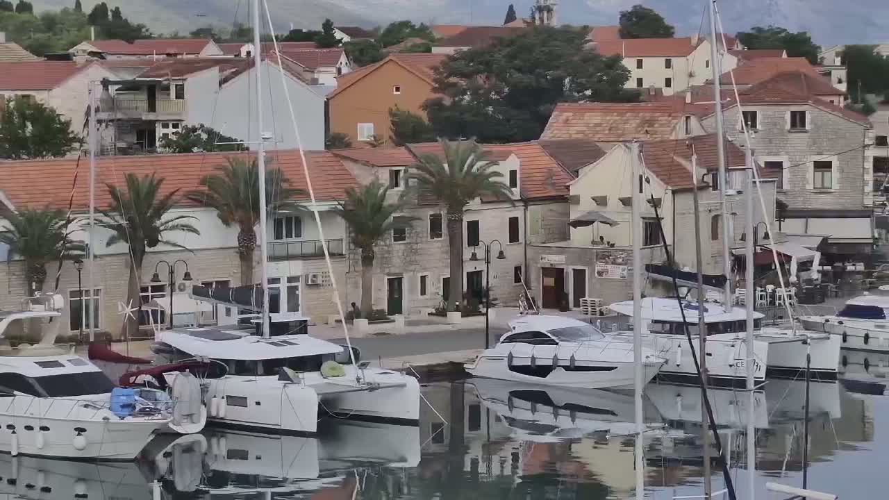 Otok Hvar Island ,Vrboska Village & ACI Port Vrboska Live Cam - Vrboska, Jelsa, Split-Dalmatia, Croatia