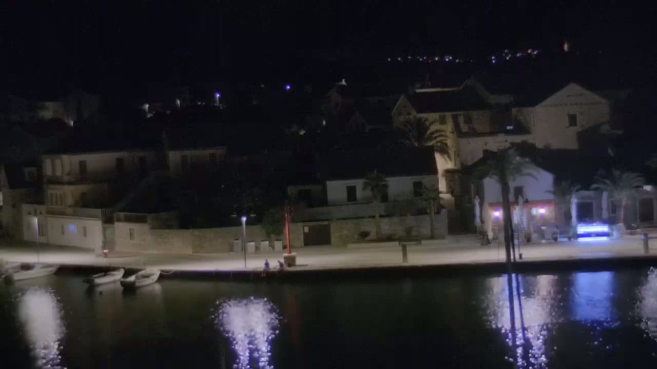 Otok Hvar Island ,Vrboska Village & ACI Port Vrboska Live Cam - Vrboska, Jelsa, Split-Dalmatia, Croatia