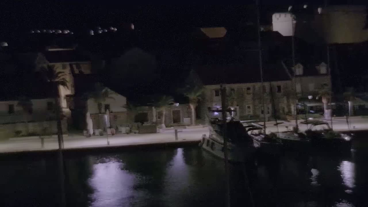 Otok Hvar Island ,Vrboska Village & ACI Port Vrboska Live Cam - Vrboska, Jelsa, Split-Dalmatia, Croatia