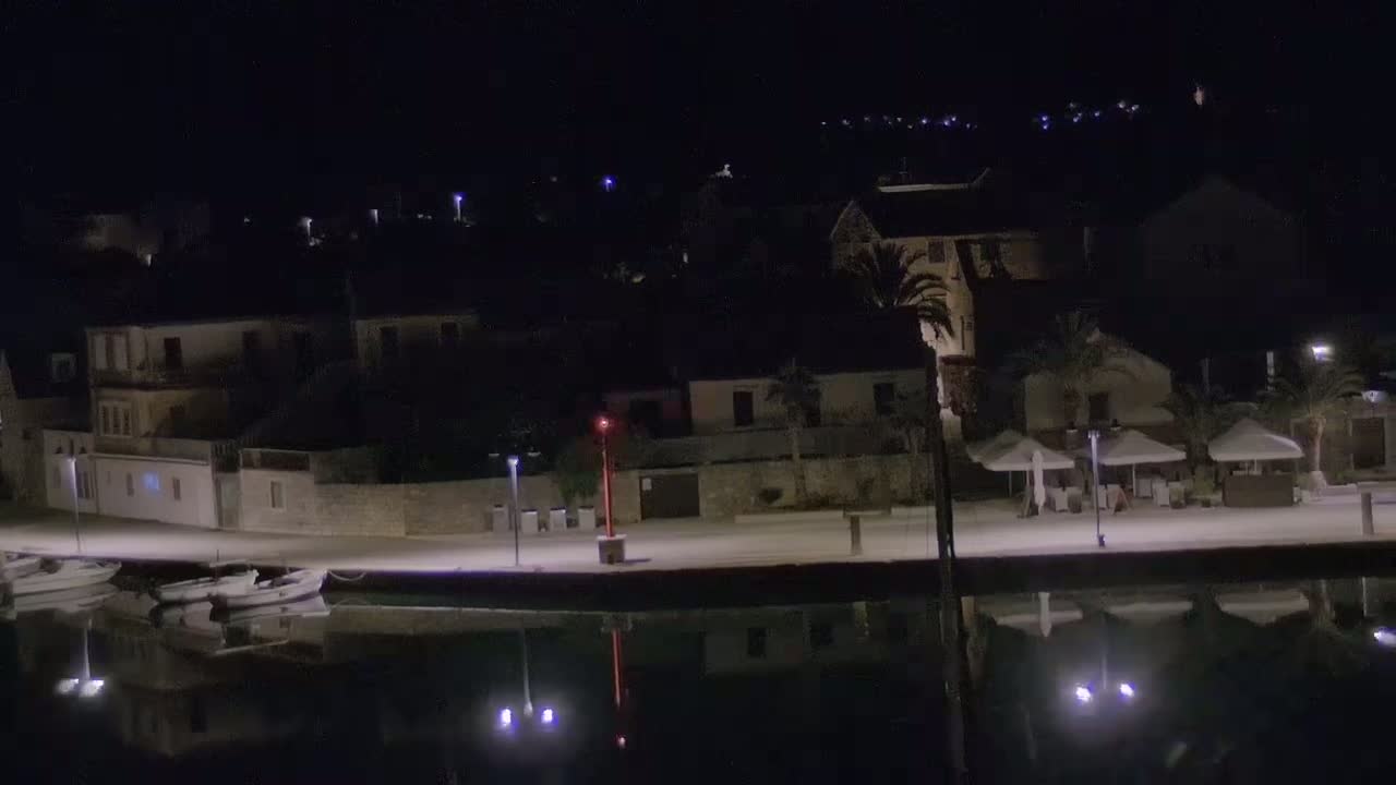 Otok Hvar Island ,Vrboska Village & ACI Port Vrboska Live Cam - Vrboska, Jelsa, Split-Dalmatia, Croatia