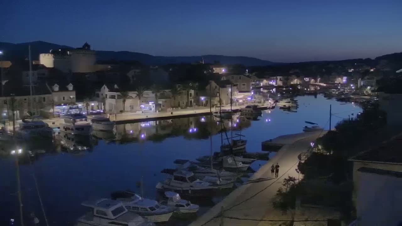 Otok Hvar Island ,Vrboska Village & ACI Port Vrboska Live Cam - Vrboska, Jelsa, Split-Dalmatia, Croatia