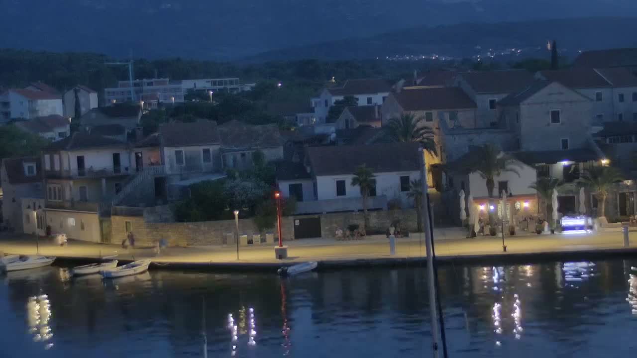 Otok Hvar Island ,Vrboska Village & ACI Port Vrboska Live Cam - Vrboska, Jelsa, Split-Dalmatia, Croatia