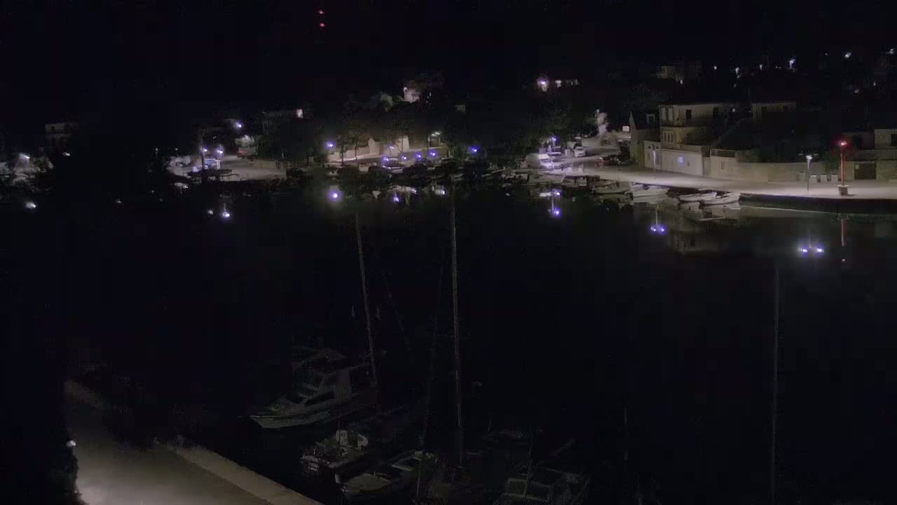 Otok Hvar Island ,Vrboska Village & ACI Port Vrboska Live Cam - Vrboska, Jelsa, Split-Dalmatia, Croatia