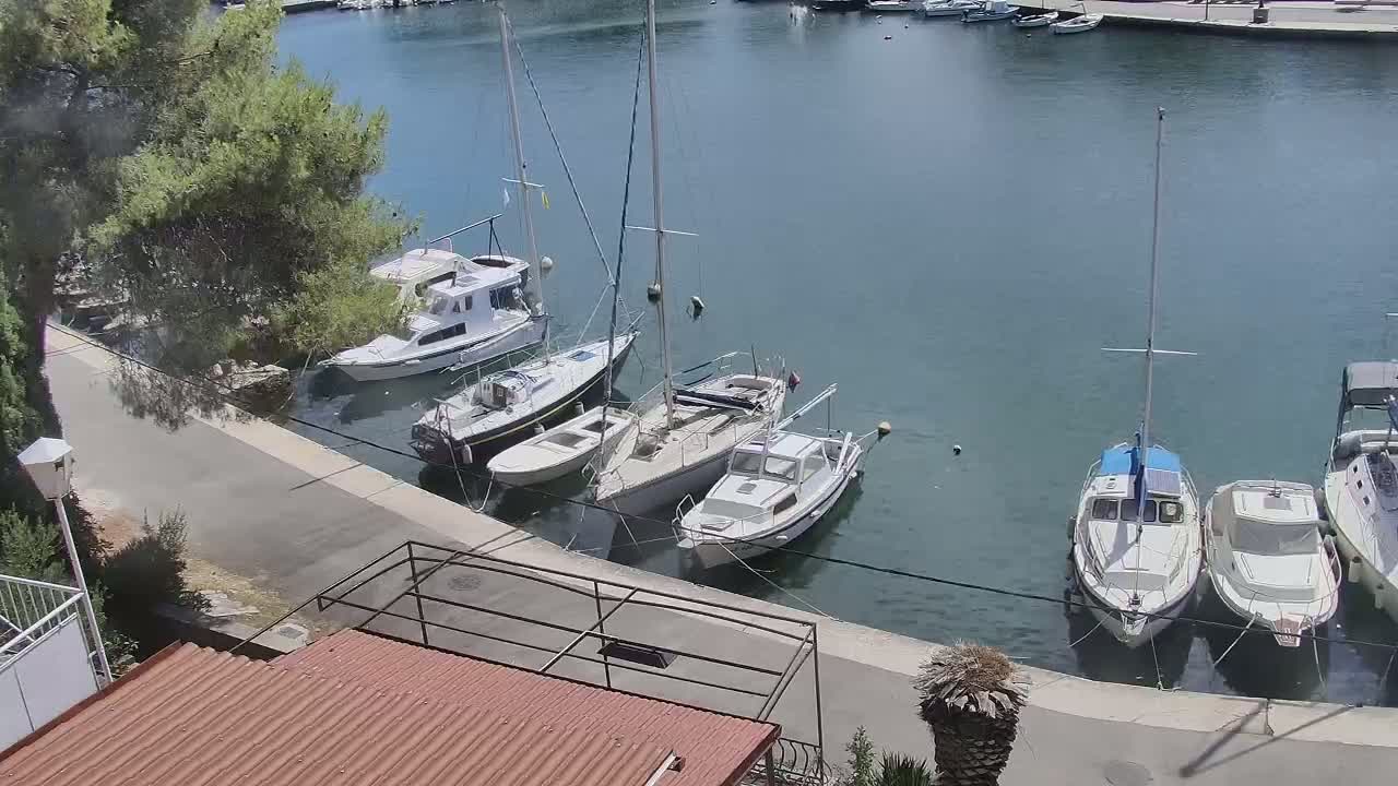 Otok Hvar Island ,Vrboska Village & ACI Port Vrboska Live Cam - Vrboska, Jelsa, Split-Dalmatia, Croatia