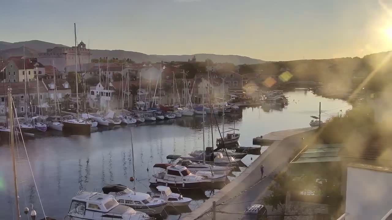 Otok Hvar Island ,Vrboska Village & ACI Port Vrboska Live Cam - Vrboska, Jelsa, Split-Dalmatia, Croatia