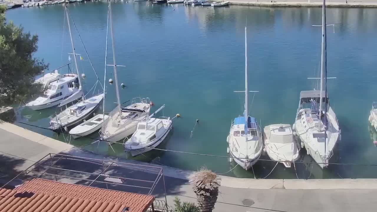 Otok Hvar Island ,Vrboska Village & ACI Port Vrboska Live Cam - Vrboska, Jelsa, Split-Dalmatia, Croatia