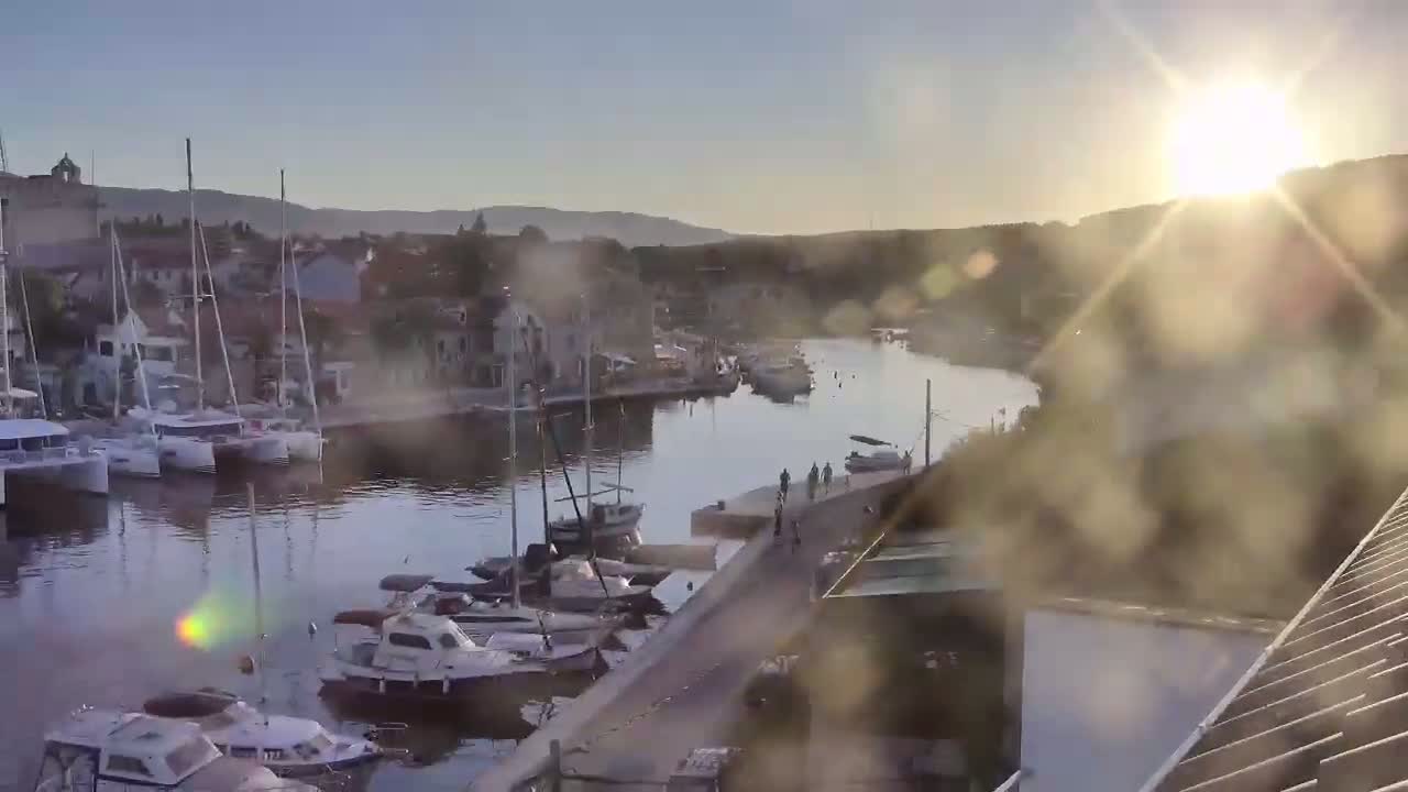 Otok Hvar Island ,Vrboska Village & ACI Port Vrboska Live Cam - Vrboska, Jelsa, Split-Dalmatia, Croatia