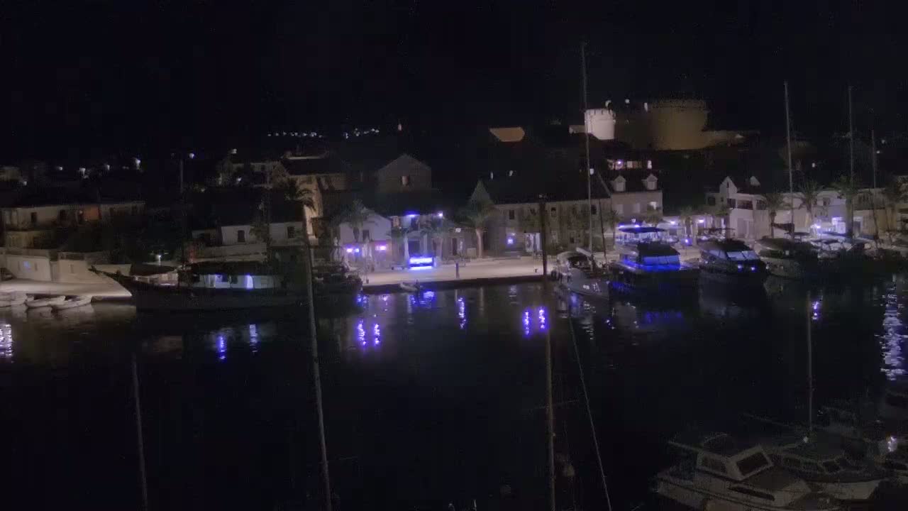 Otok Hvar Island ,Vrboska Village & ACI Port Vrboska Live Cam - Vrboska, Jelsa, Split-Dalmatia, Croatia