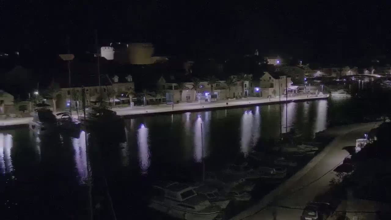 Otok Hvar Island ,Vrboska Village & ACI Port Vrboska Live Cam - Vrboska, Jelsa, Split-Dalmatia, Croatia