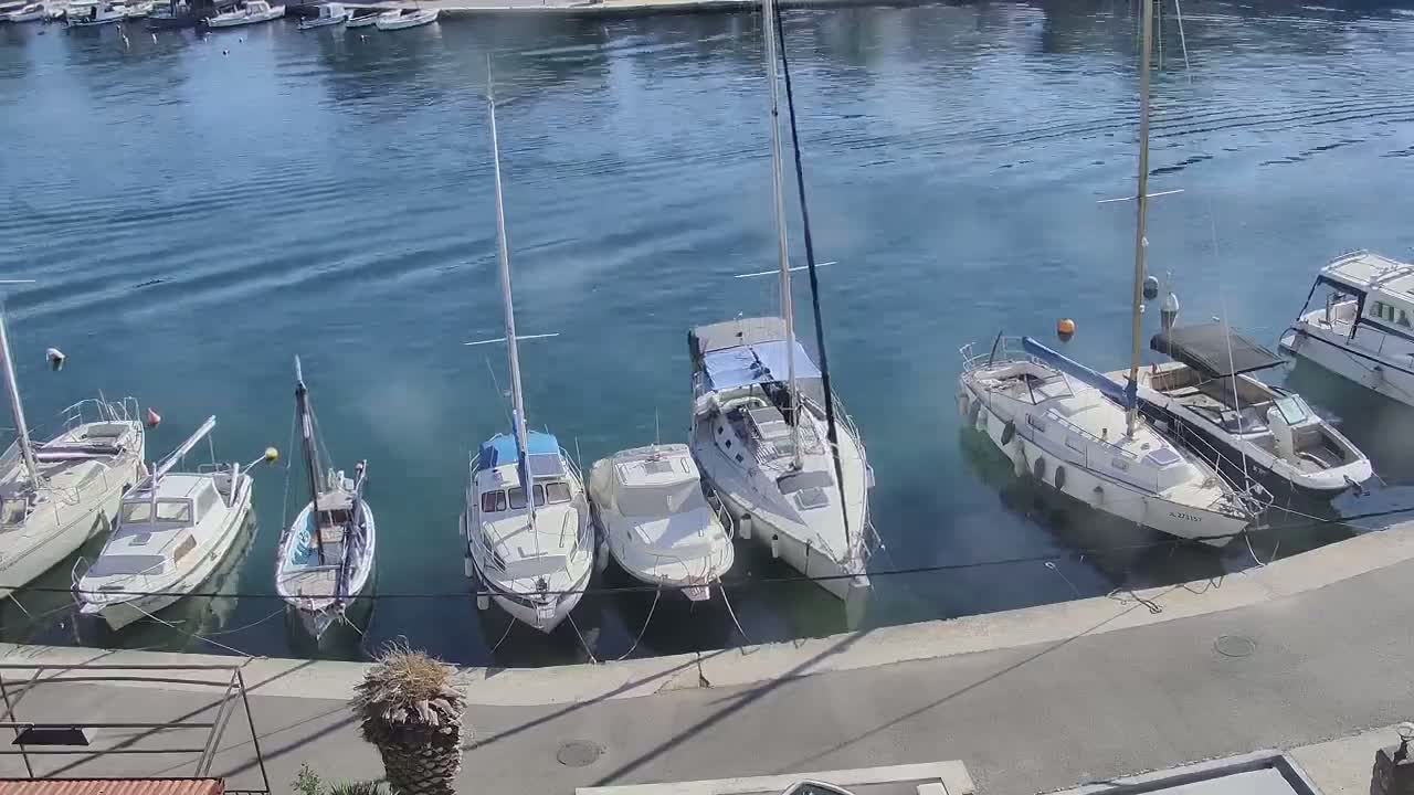 Otok Hvar Island ,Vrboska Village & ACI Port Vrboska Live Cam - Vrboska, Jelsa, Split-Dalmatia, Croatia