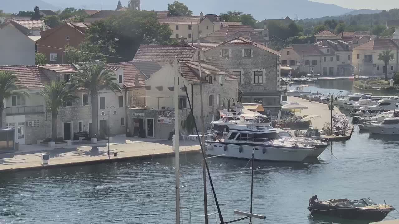 Otok Hvar Island ,Vrboska Village & ACI Port Vrboska Live Cam - Vrboska, Jelsa, Split-Dalmatia, Croatia