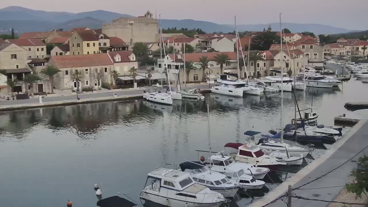 Otok Hvar Island ,Vrboska Village & ACI Port Vrboska Live Cam - Vrboska, Jelsa, Split-Dalmatia, Croatia