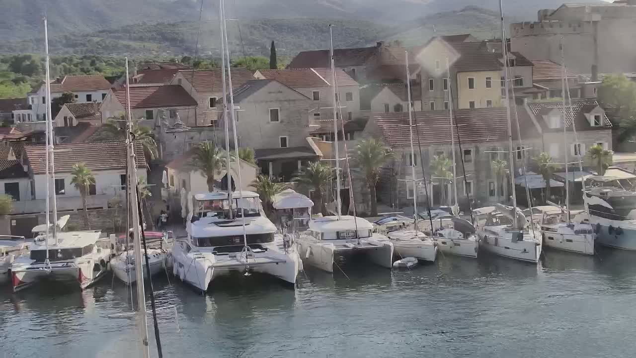 Otok Hvar Island ,Vrboska Village & ACI Port Vrboska Live Cam - Vrboska, Jelsa, Split-Dalmatia, Croatia