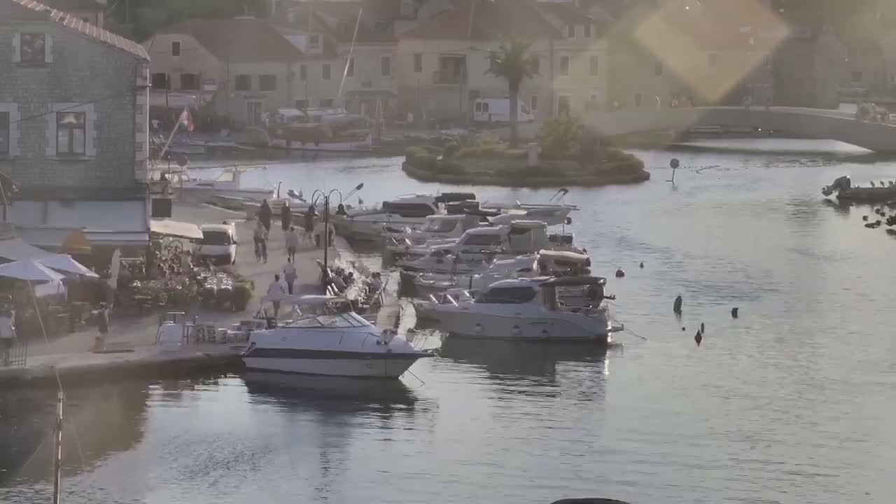 Otok Hvar Island ,Vrboska Village & ACI Port Vrboska Live Cam - Vrboska, Jelsa, Split-Dalmatia, Croatia