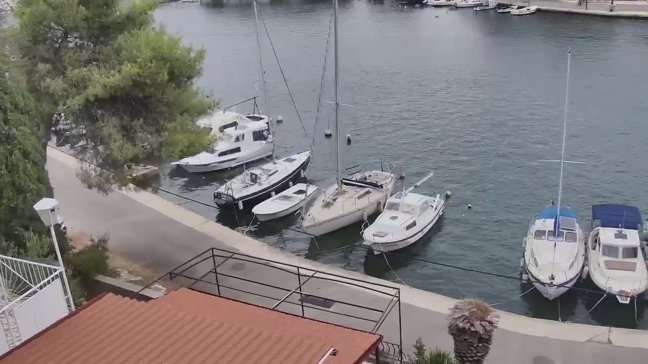 Otok Hvar Island ,Vrboska Village & ACI Port Vrboska Live Cam - Vrboska, Jelsa, Split-Dalmatia, Croatia