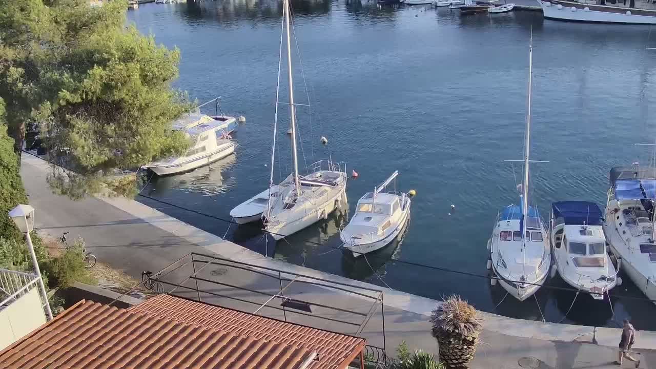 Otok Hvar Island ,Vrboska Village & ACI Port Vrboska Live Cam - Vrboska, Jelsa, Split-Dalmatia, Croatia