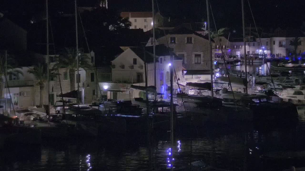 Otok Hvar Island ,Vrboska Village & ACI Port Vrboska Live Cam - Vrboska, Jelsa, Split-Dalmatia, Croatia